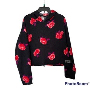 Pink Brand Floral Hoodie